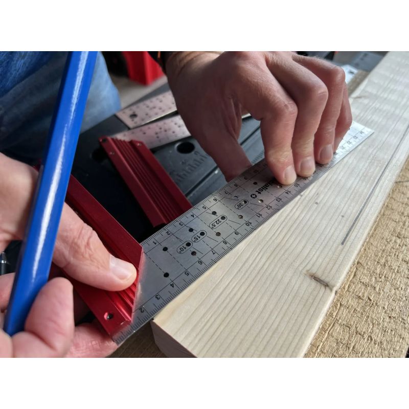 Nerūsējošā tērauda leņķmērs, 250 mm, SPECIALIST+