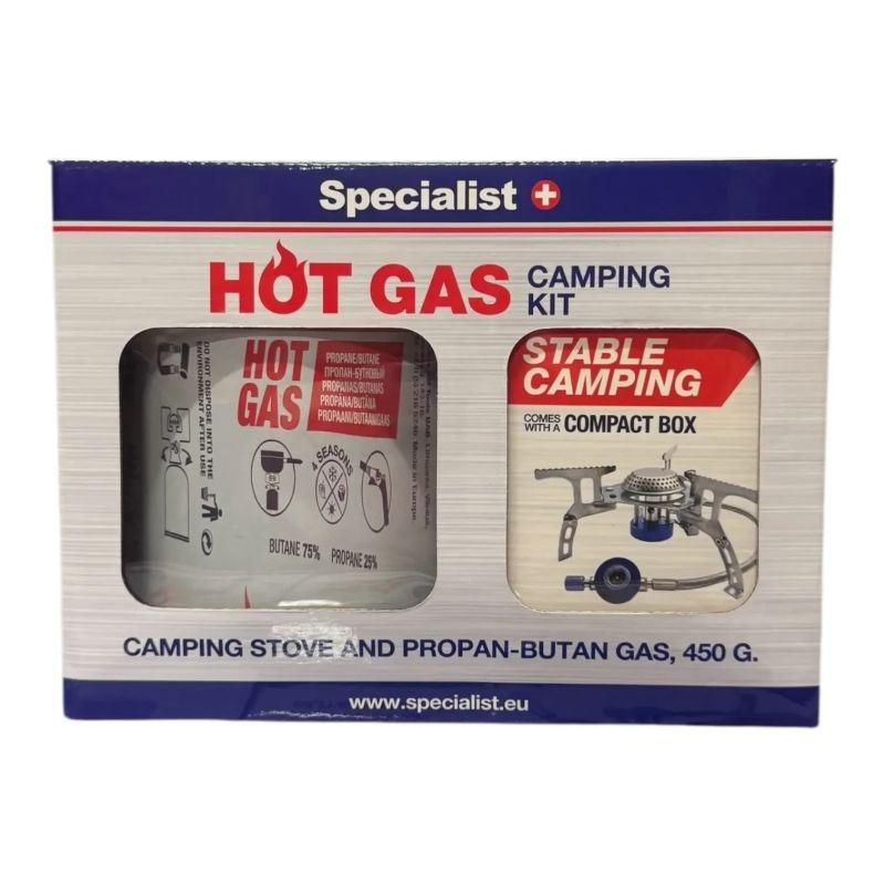 SPECIALIST+ Portable Camping Stove and Gas Set