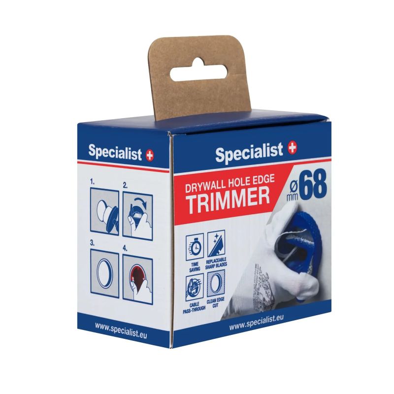SPECIALIST+ Ģipškartona malu griezējs D68mm
