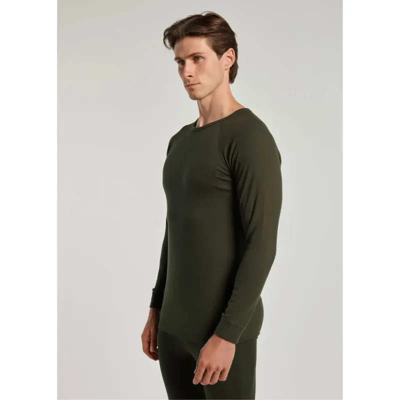 Termo marškinėliai, chaki spalvos, M dydis. NJORDWEAR