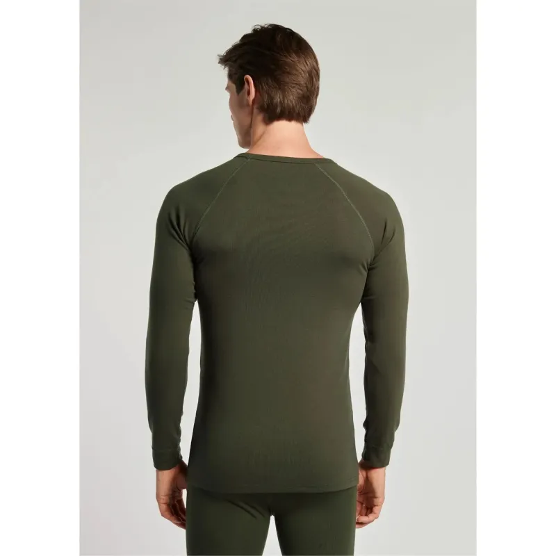 Termo marškinėliai, chaki spalvos, M dydis. NJORDWEAR