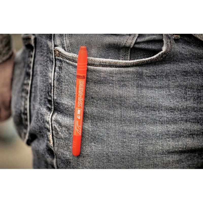 Markal marker DURA-INK kahe otsaga, 0.7 mm, punane