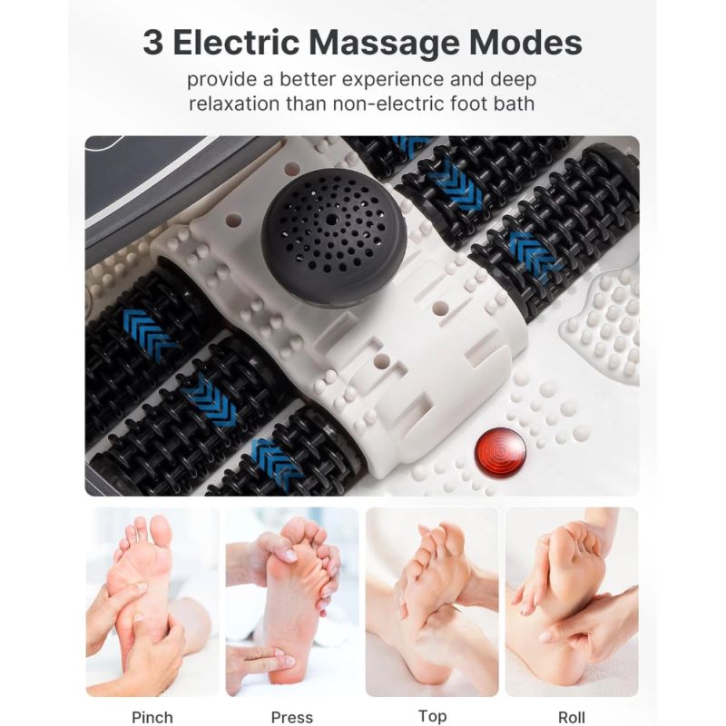 RENPHO Foot Spa Bath Massager Pro JD618