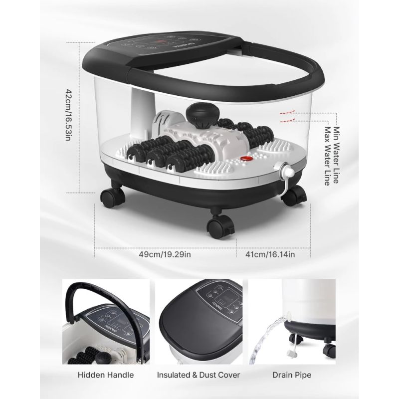 RENPHO Foot Spa Bath Massager Pro JD618
