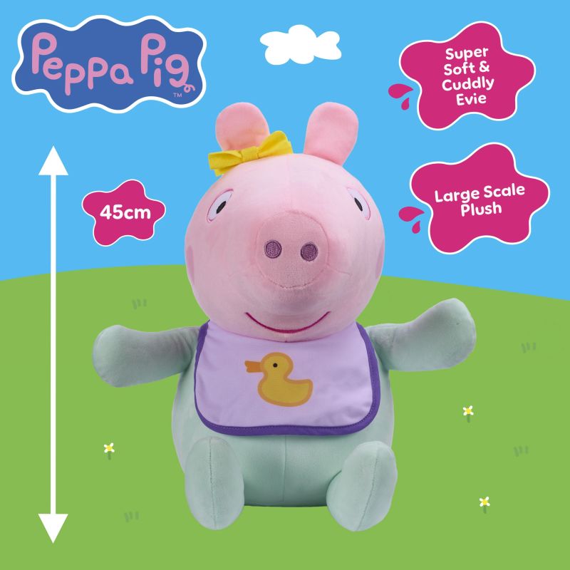 PEPPA PIG Plīša Evie, 30 cm