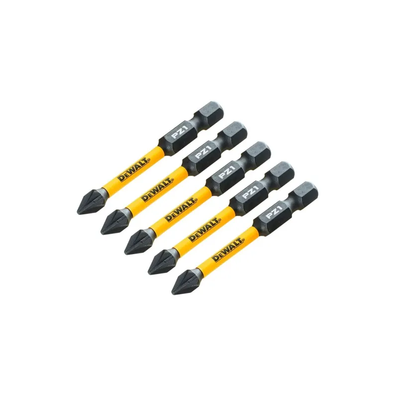 Skrūvgrieža uzgaļi FLEXTORQ PZ1, 25 mm, DeWALT, 5 gab.