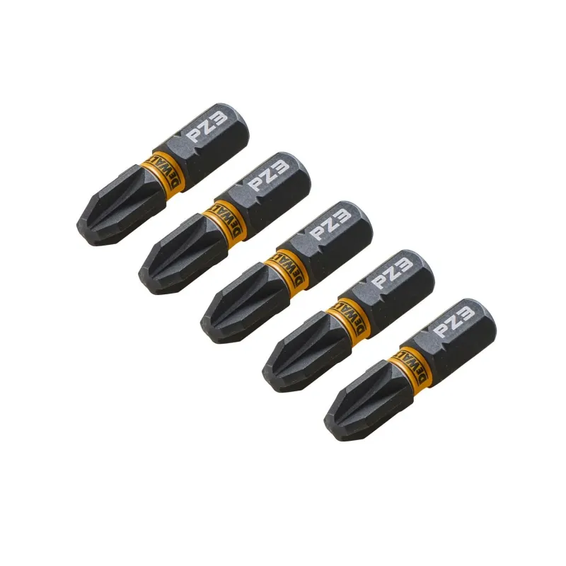 Sukimo antgaliukai FLEXTORQ PZ3, 25 mm, DeWALT, 5 vnt.