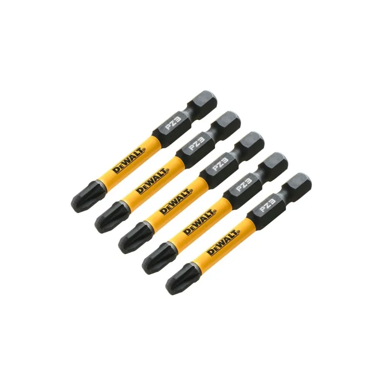 Skrūvgrieža uzgaļi FLEXTORQ PZ3, 57 mm, DeWALT, 5 gab.