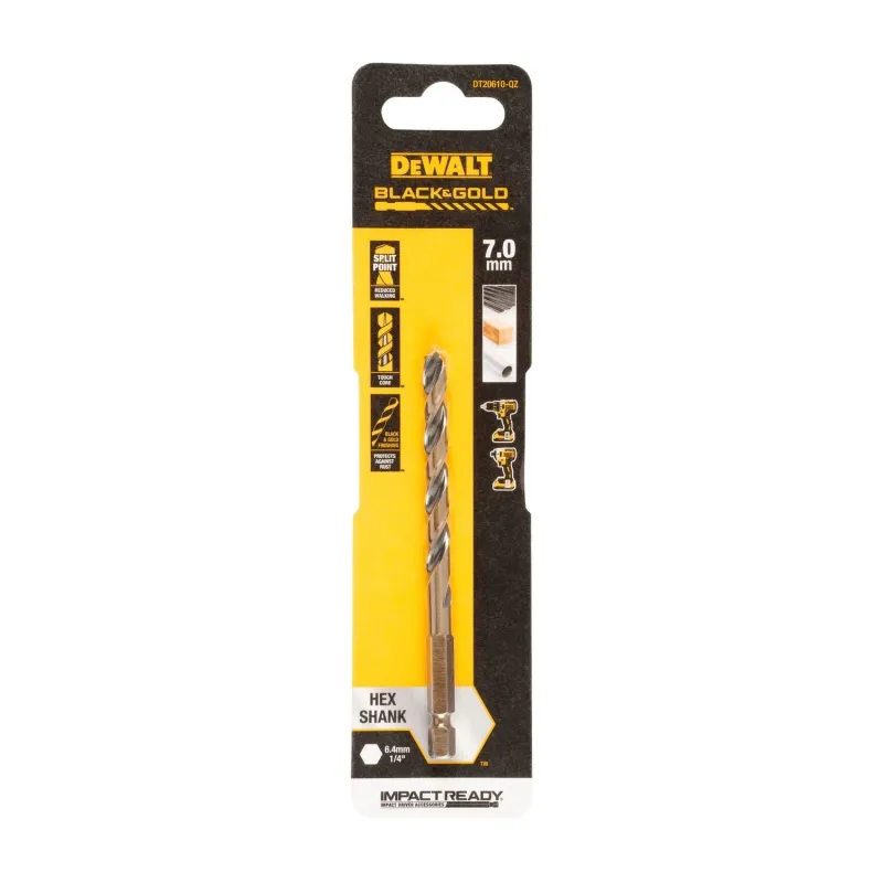 Metallipuur HEX 1-4, 7,0 mm, DeWALT