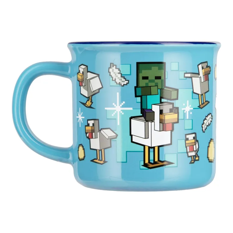 Paladone Minecraft Chicken Jockey Heat Change Mug