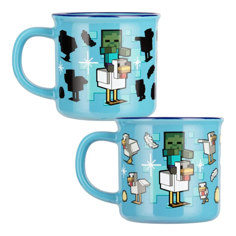 Paladone Minecraft Chicken Jockey Heat Change Mug