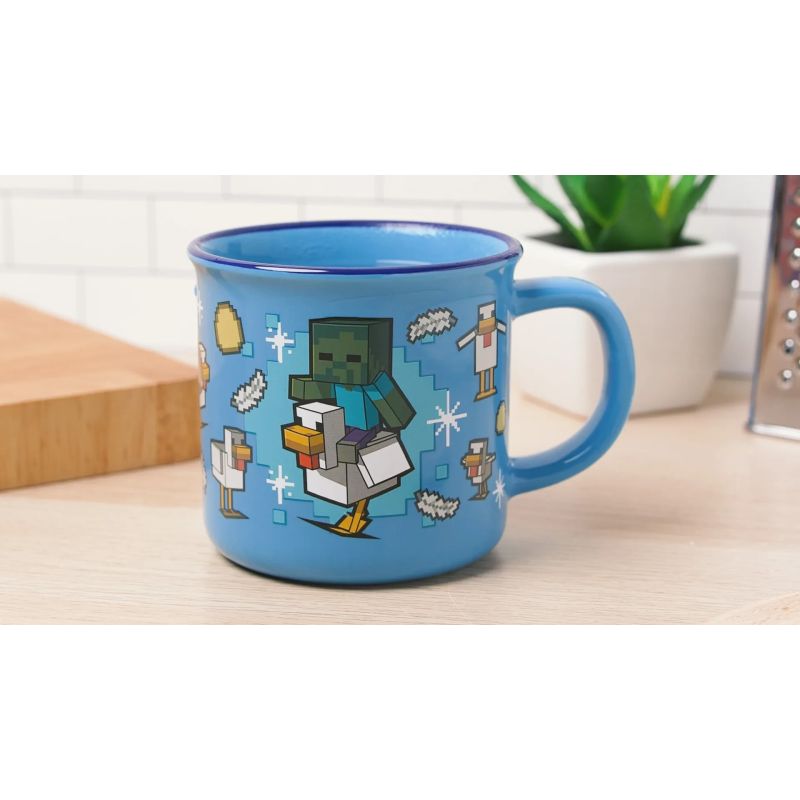 Paladone Minecraft Chicken Jockey Heat Change Mug