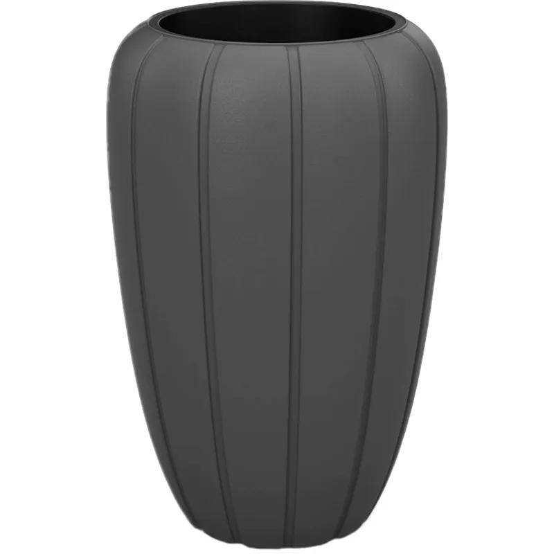 Puķu pods Gaja 615x400mm, 12.5L tumši pelēks