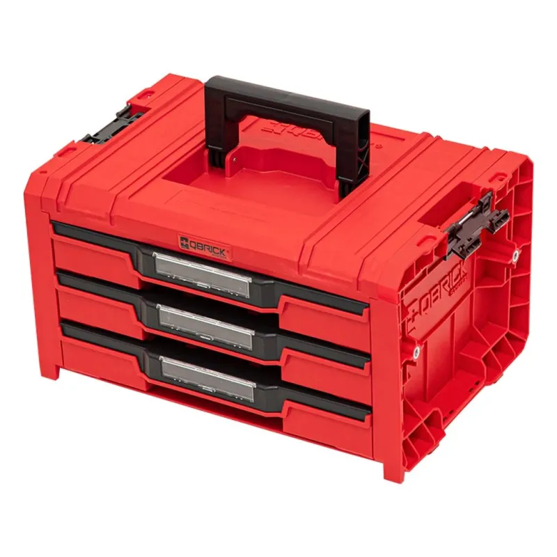 Qbrick System PRO Drawer 3 Toolbox 2.0 Expert RED UHD Custom