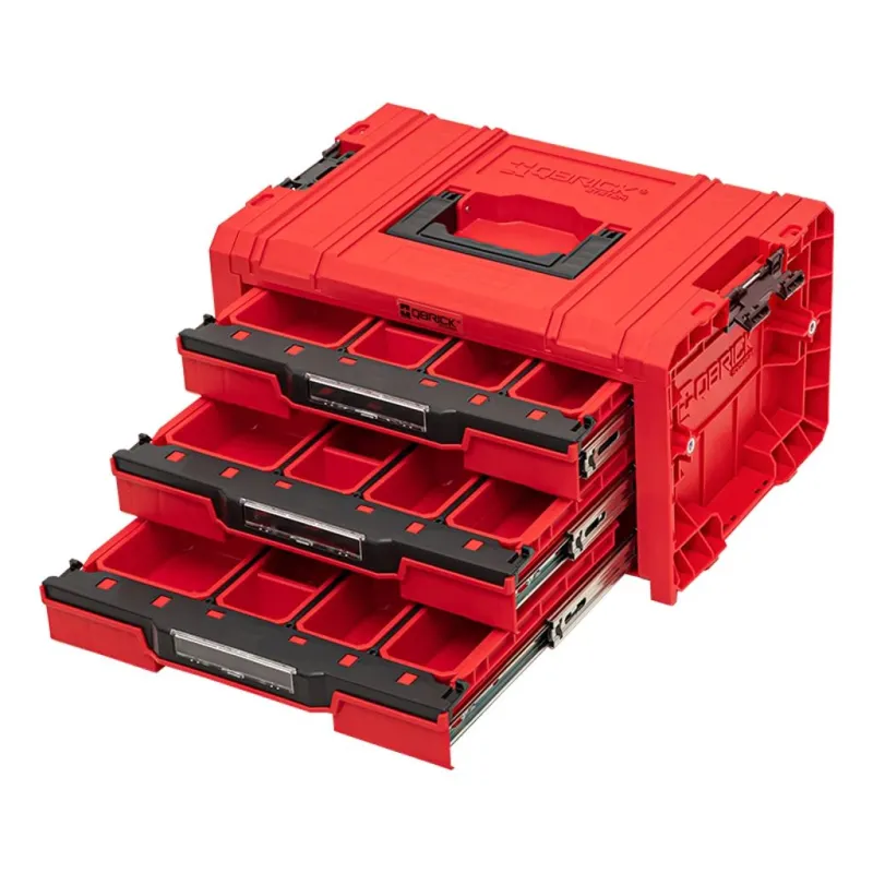 Qbrick System PRO Drawer 3 Toolbox 2.0 Expert RED UHD Custom