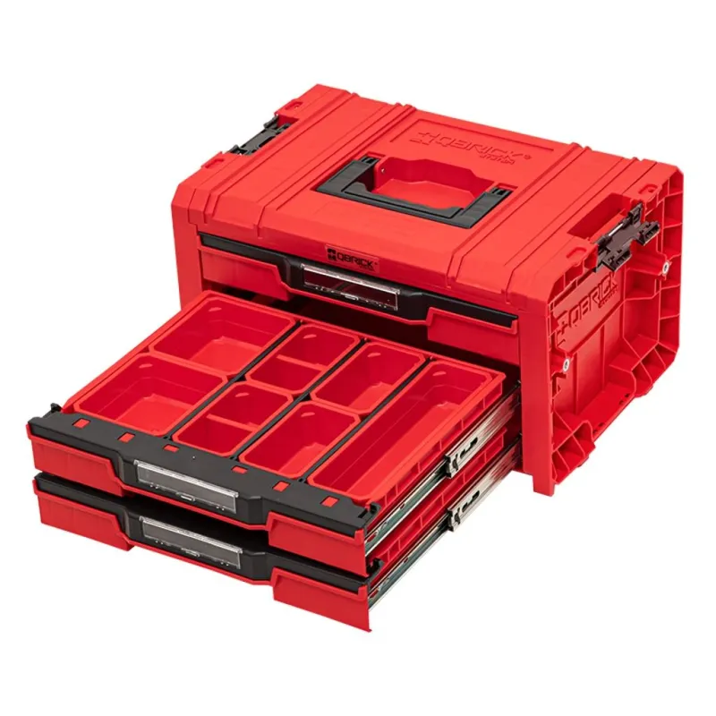 Qbrick System PRO Drawer 3 Toolbox 2.0 Expert RED UHD Custom