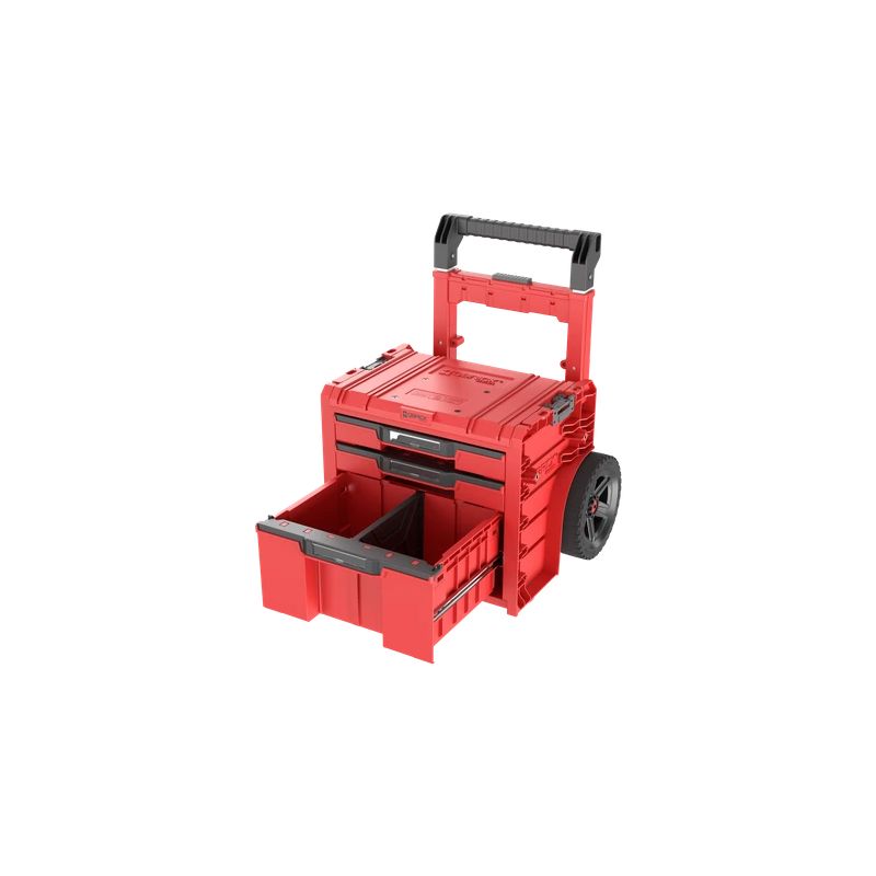 QBRICK SYSTEM PRO CART 2.0 PLUS DRAWER 3 Red Ultra HD Custom
