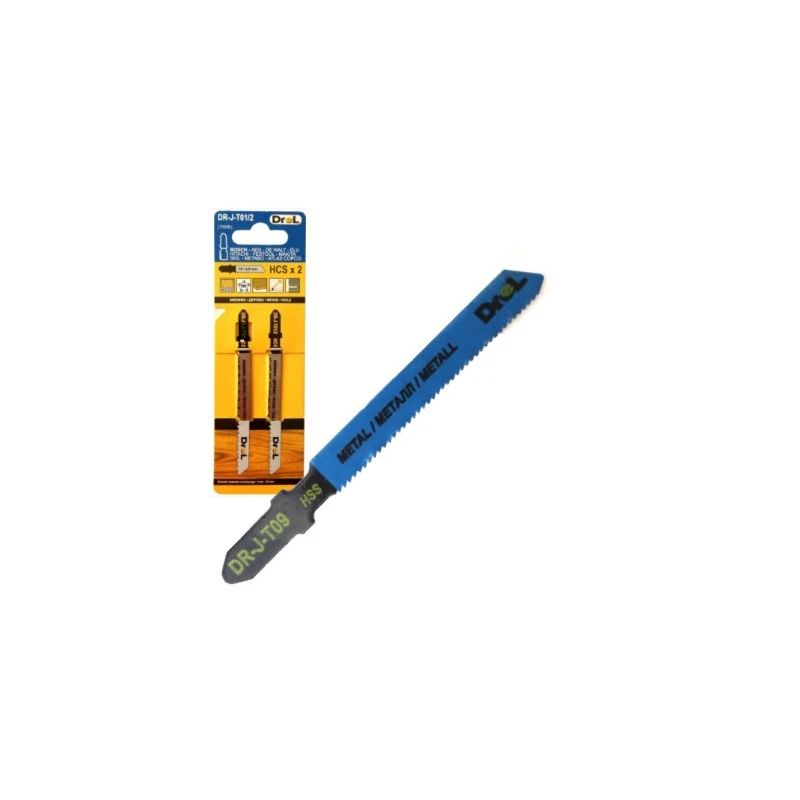 Figūrzāģis Drel T118A metālam 2 gab.
