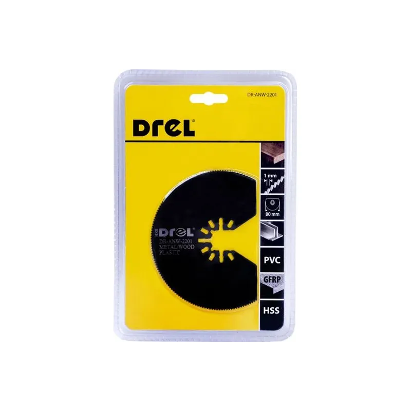 Daudzfunkcionālā instrumenta asmens kokam-metālam HSS 80 mm.