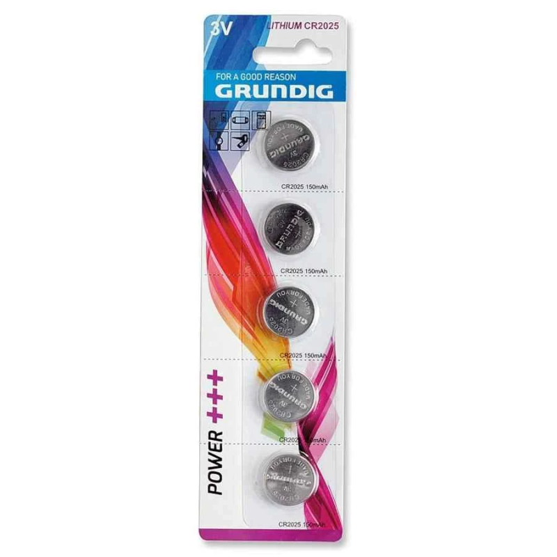 Baterija CR2025 5pc