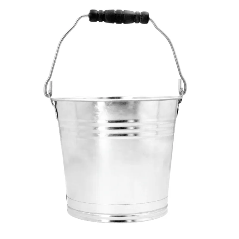 Cinkuotas metalinis kibiras, 12l