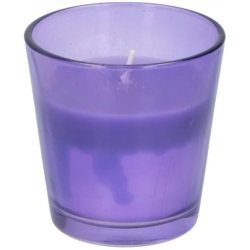 Pretodu svece stikla burciņā