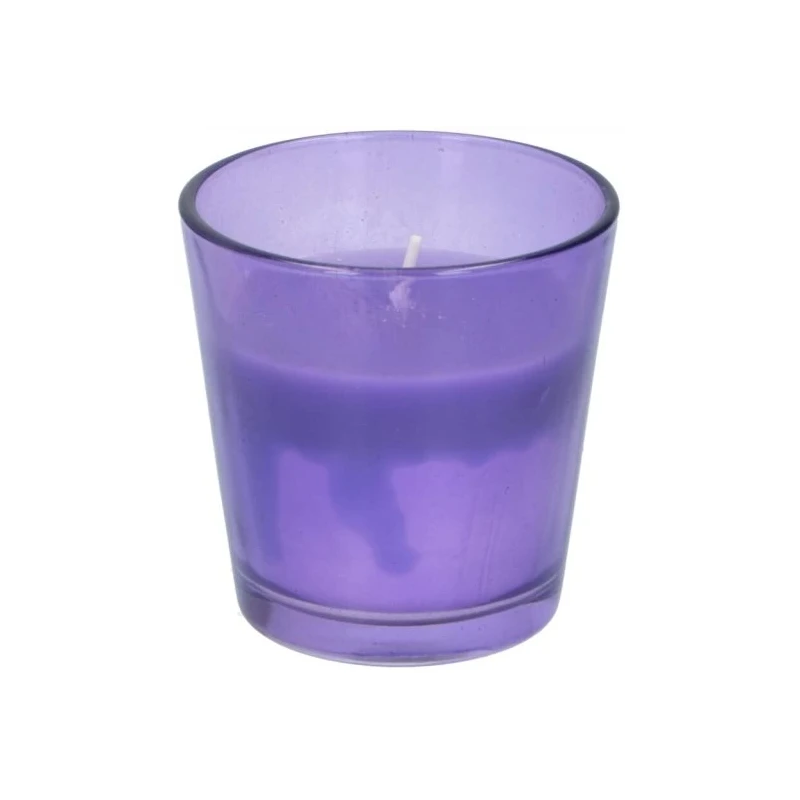 Pretodu svece stikla burciņā