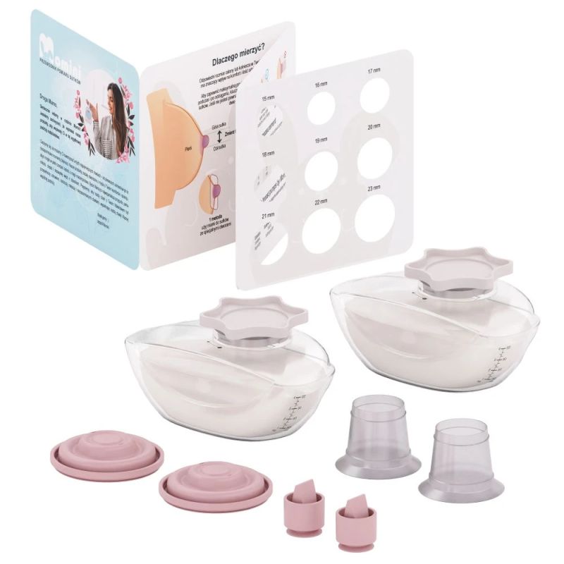Momini Double HandsFree wireless electric breast pump TwinHarmony