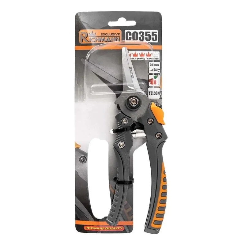 Šķēres puķu griešanai Richmann 200 mm