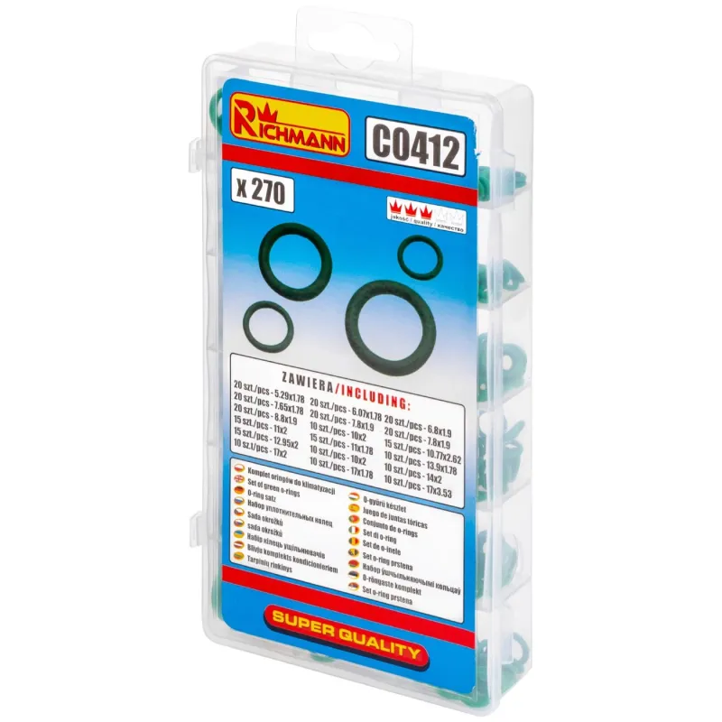 Blīvju kompl. kondicionieriem, 270 gab.