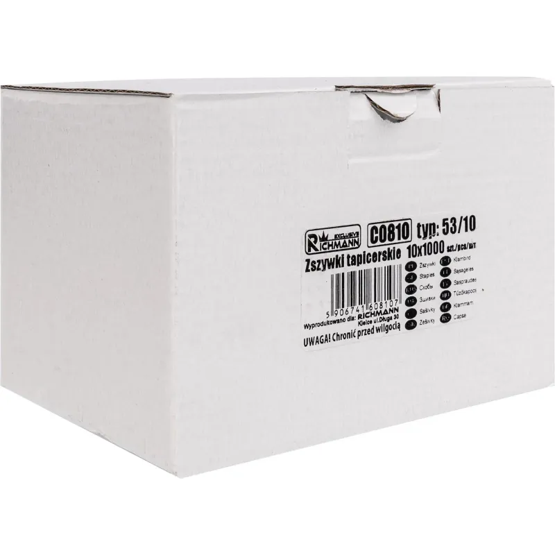 Type 53 staples, 10mm. 1000 pcs, Corona
