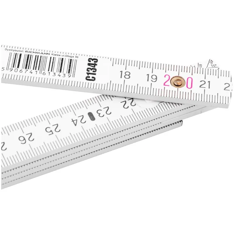 Sulankstomas medinis metras 2 m, RICHMANN