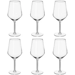 Glāzes sarkanvīna Alpina 530ml, 6gb