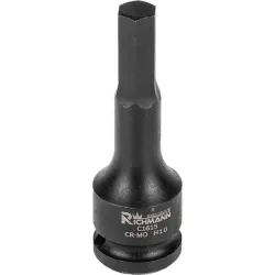 SINGLE IMPACT HEX SOCKET 1-2' H17x78MM