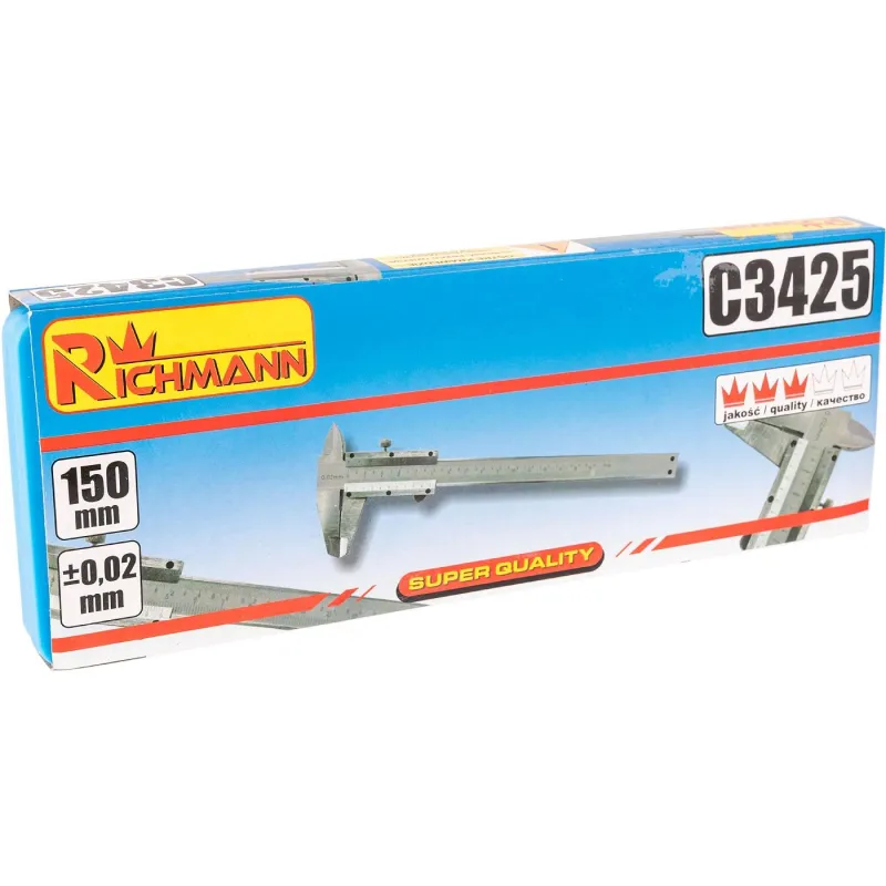 Slankmatis „RICHMANN 150 mm 0,02 mm