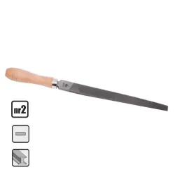 Steel file 250 mm flat