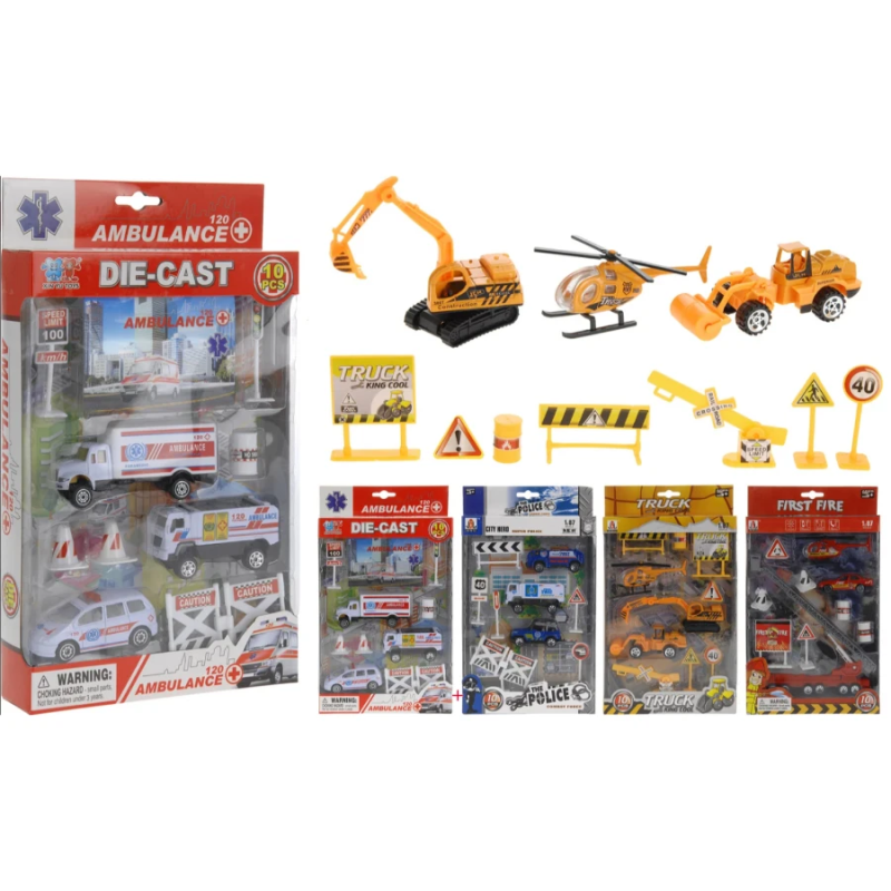 Rotaļlieta auto komplekts