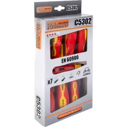 Atsuktuvų rink. elek. 6vnt + testeris