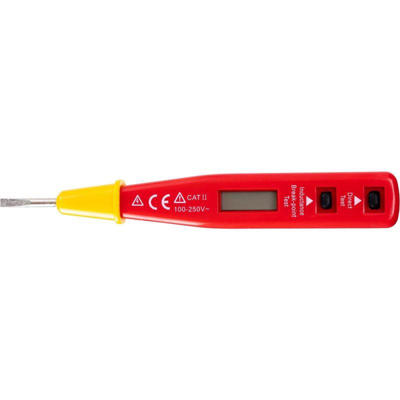 Electrical scredrivers 6 pcs + tester en60900