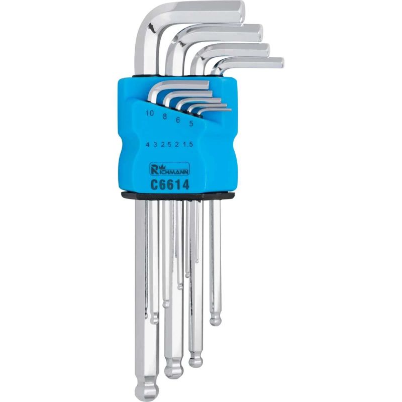 Hexagonal keys 1,5-10 mm 9 pcs.