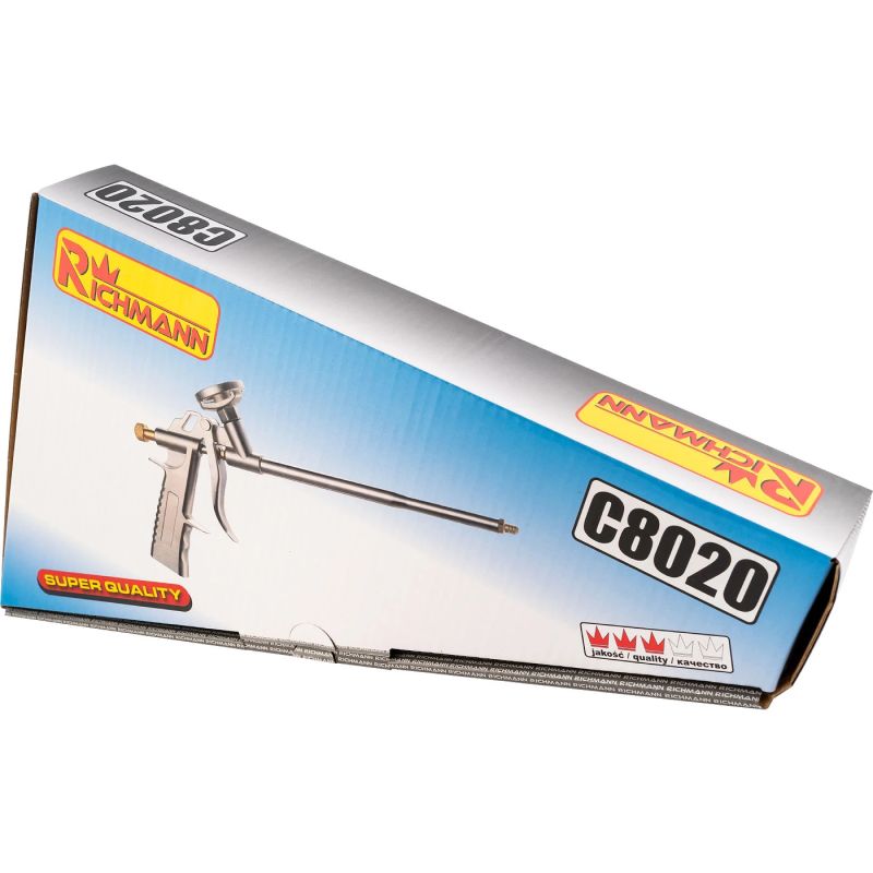 Pistole montāžas putām, nikelis