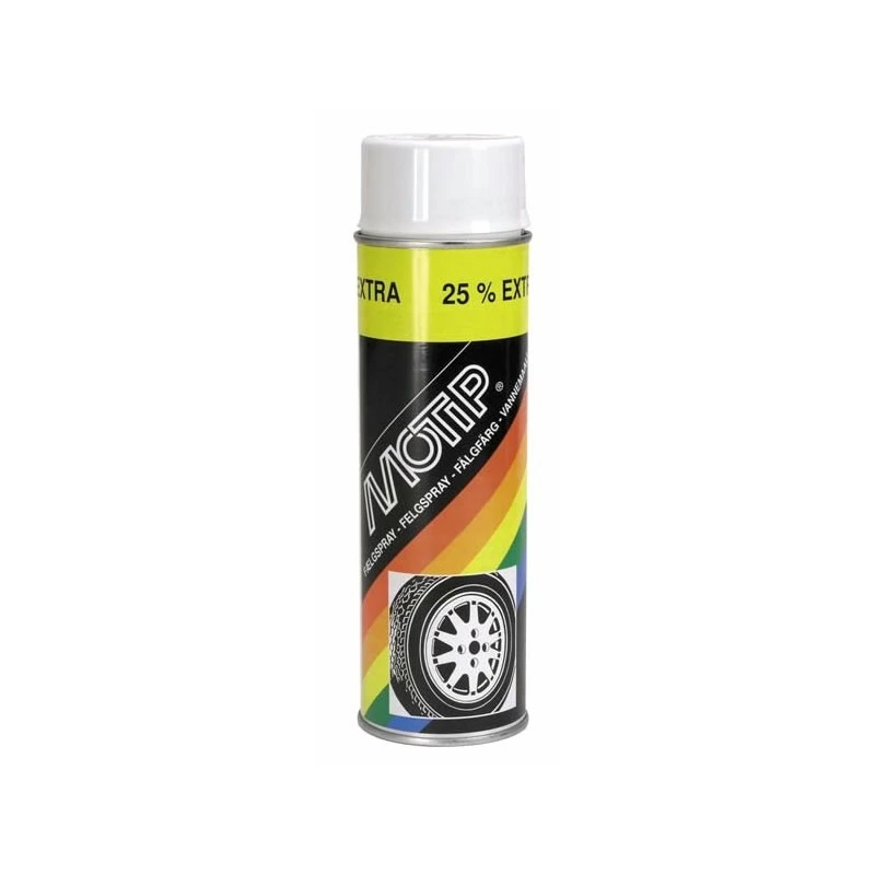 Riteņu aerosols Wheel Spray Balts 500ml, Motip