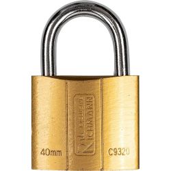 Gold padlock 40mm