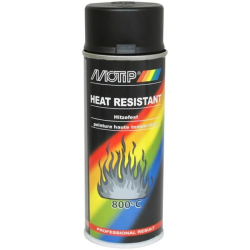 Aerosols Thermo Spray 800°C melns 400ml, Motip