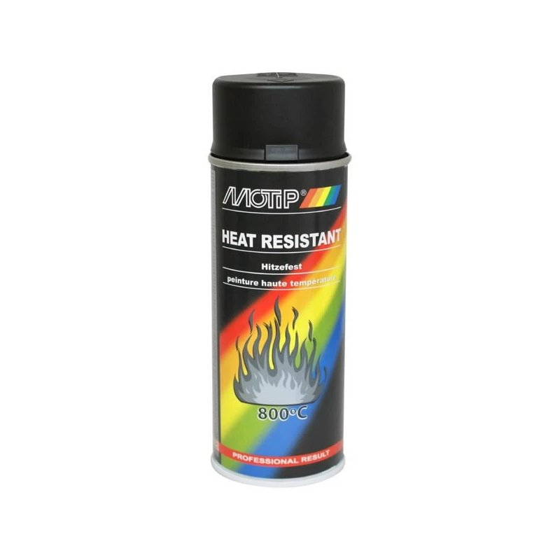 Aerosols Thermo Spray 800°C melns 400ml, Motip