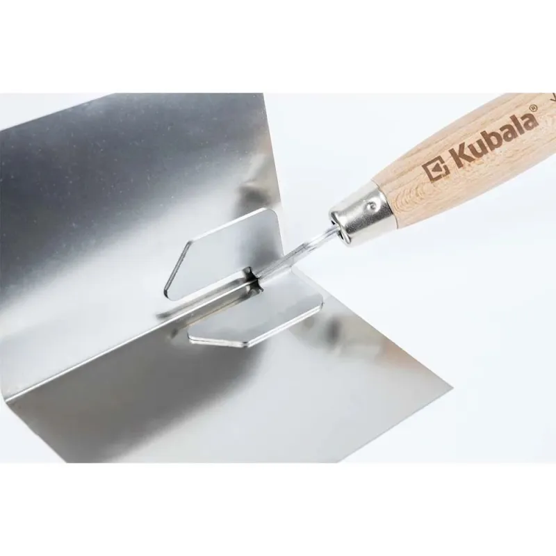 Nerūsējošā tērauda stucco špakteļlāpstiņa kubala,