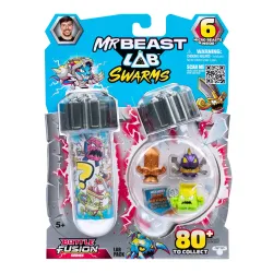 MRBEAST LAB figures in tube Swarms 6pcs