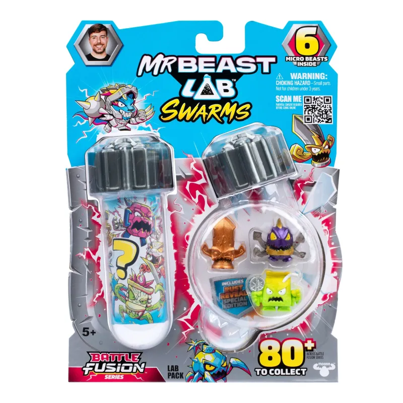 MRBEAST LAB Figūriņas mēģenē Swarms, 6 gab