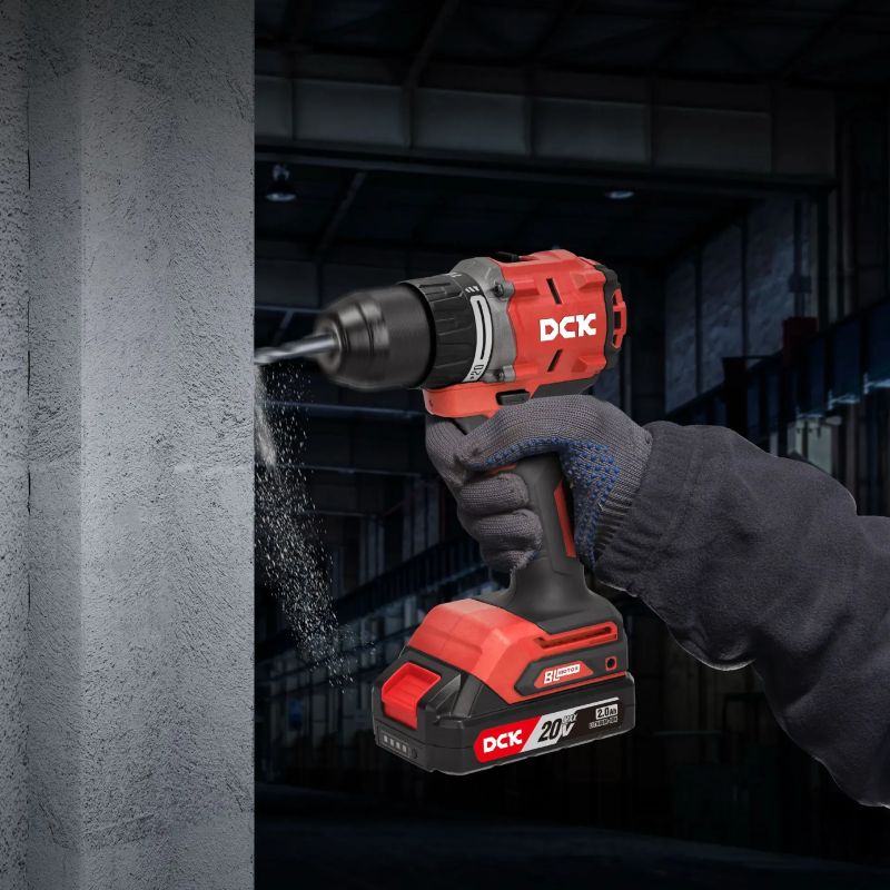 Akumulatora bezsuku skrūvgriezis-urbis 20V, KDJZ2060iZ, DCK ,bez akumulatora un lādētāja,