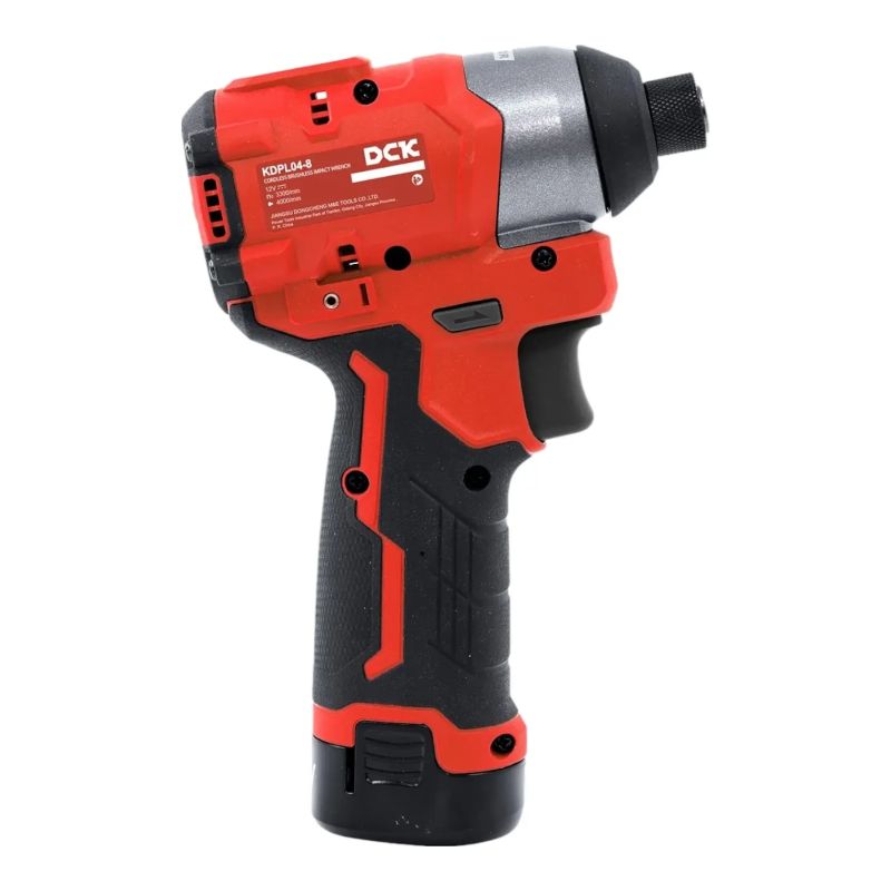 Bezvada bezsuku triecienskrūvgriezis 12V, KDPL04-8Z, DCK ,bez akumulatora un lādētāja,